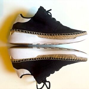MICHAEL Michael Kors Black and White Espadrille Shoes